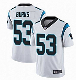 Nike Panthers 53 Brian Burns White Vapor Untouchable Limited Jersey Dzhi,baseball caps,new era cap wholesale,wholesale hats